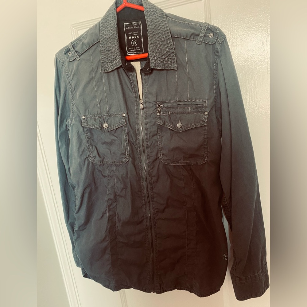 Calvin Klein Rugged Zipper Shirt